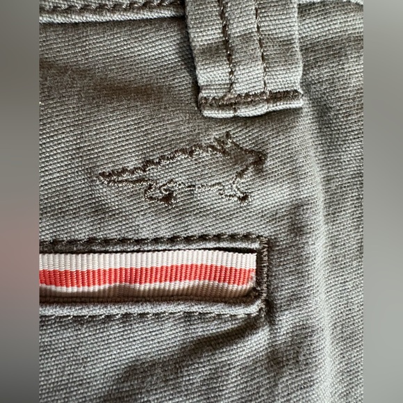 Horny Toad Size 8 Khaki Gray Green Stretch Casual Straight Wide Leg Hiking Pants - Picture 5 of 13